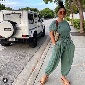 Minaa Monroe Linen Jumpsuit
